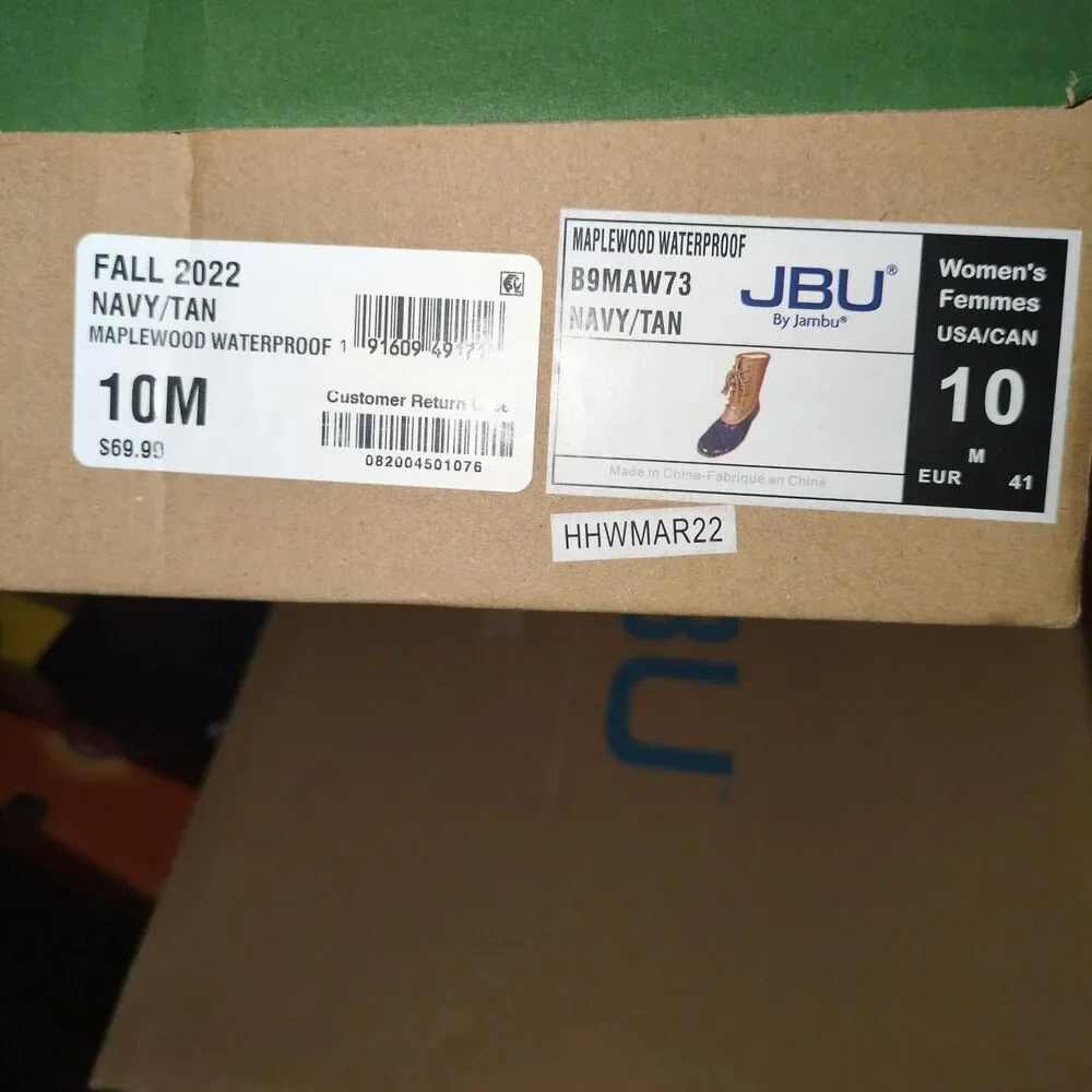 Jbu-by-jambu Women's Brown and Black Boots SIZE 10